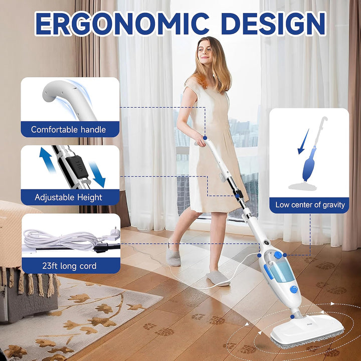 Furenvast - Neugo NE-033 Steam Mop - Versatile All-in-One Fl