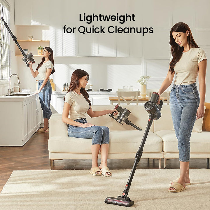 Furenvast - RONEAIR V200 Cordless Stick Vacuum Cleaner: Ligh