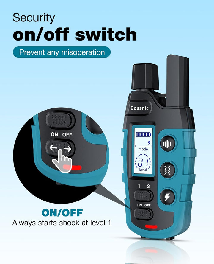 Furenvast - Bousnic Remote Dog Training Collar - 3300ft Rang