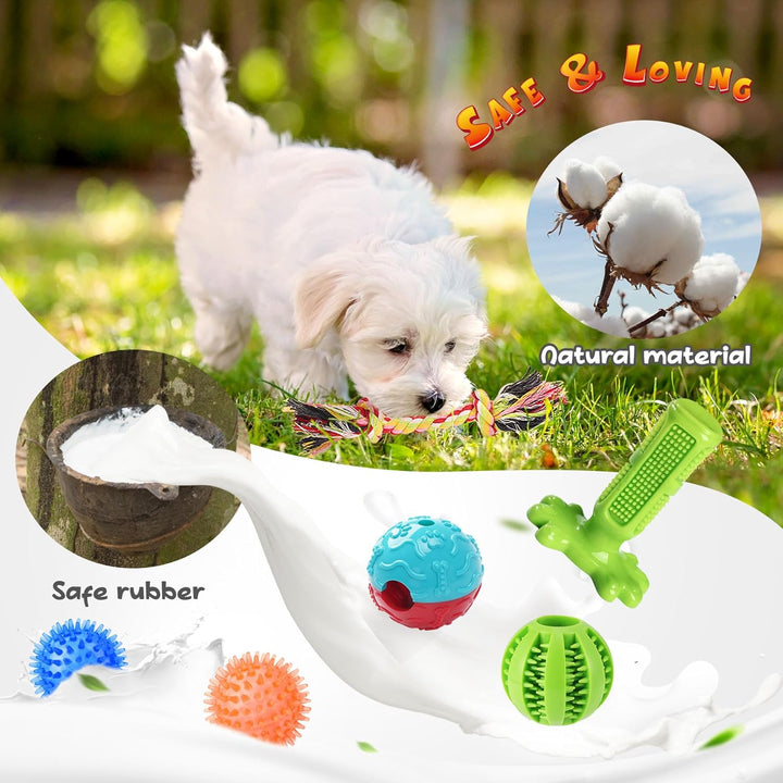 Furenvast - KIPRITII 25-Piece Puppy Dog Toy Set: Comprehensi
