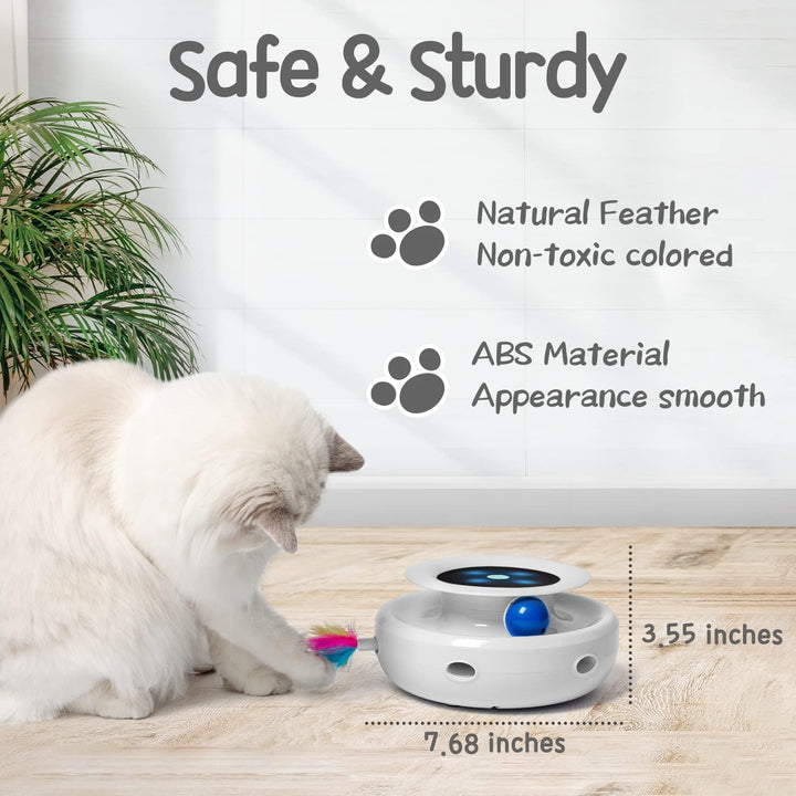 Furenvast - ORSDA 2-in-1 Interactive Cat Toy with Automatic 