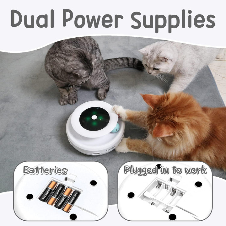 Furenvast - ORSDA 2-in-1 Interactive Cat Toy with Automatic 