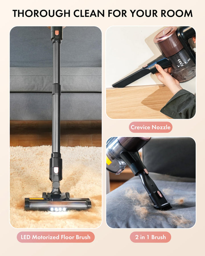 Furenvast - Homeika 28KPa Cordless Vacuum Cleaner – 380W Mot