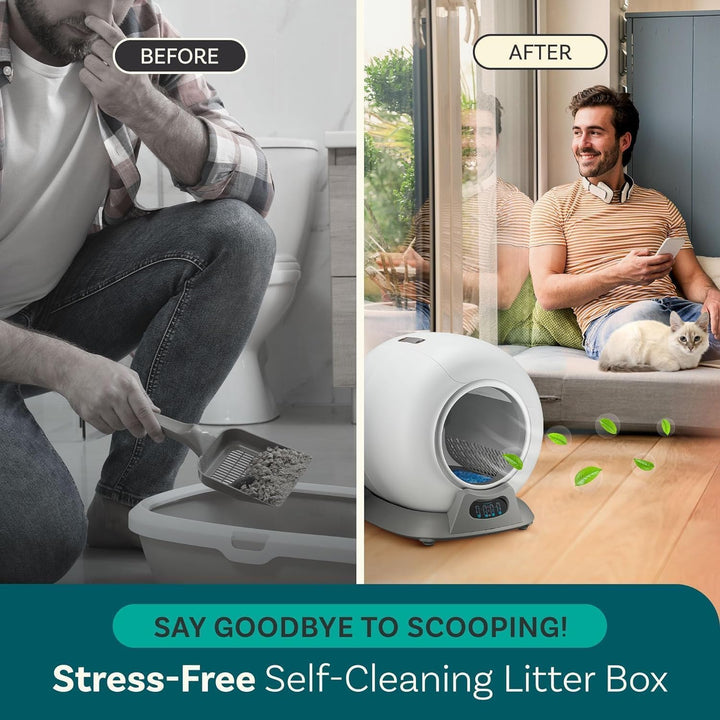 Furenvast - PetCove Smart Self-Cleaning Cat Litter Box – Aut