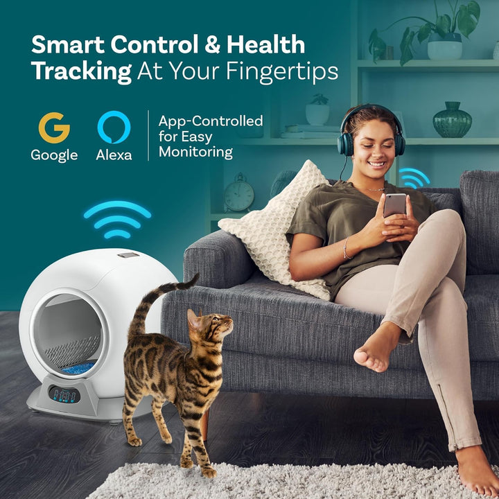 Furenvast - PetCove Smart Self-Cleaning Cat Litter Box – Aut