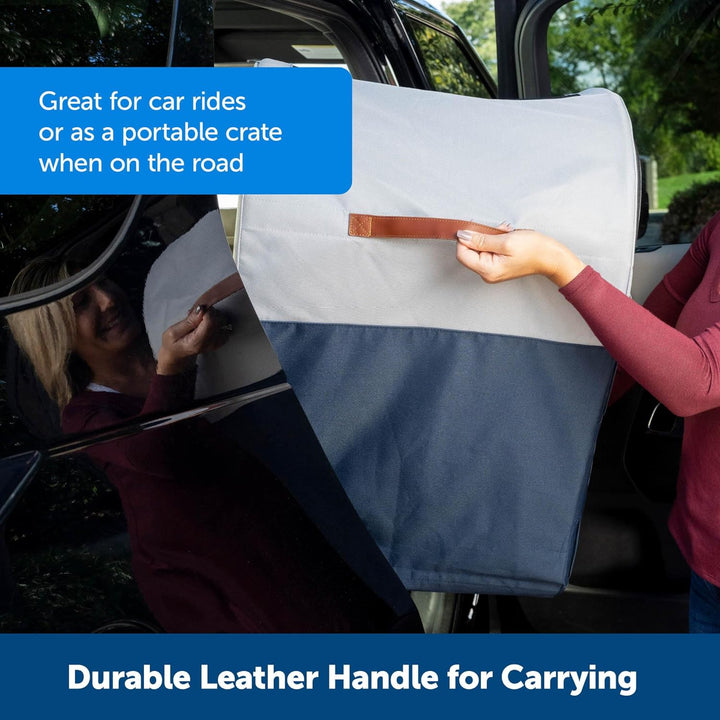 Furenvast - PetSafe Collapsible Dog Travel Crate - Portable 
