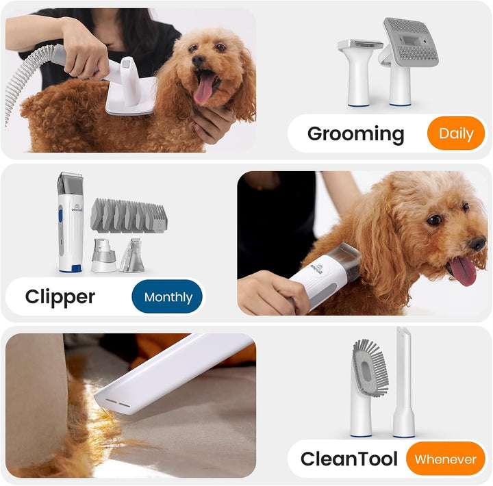 Furenvast - Professional Pet Grooming Vacuum and Clipper Kit