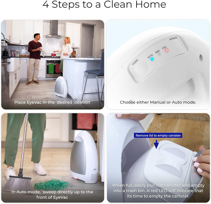 Furenvast - EyeVac Home Touchless Vacuum: Automatic Dustpan 
