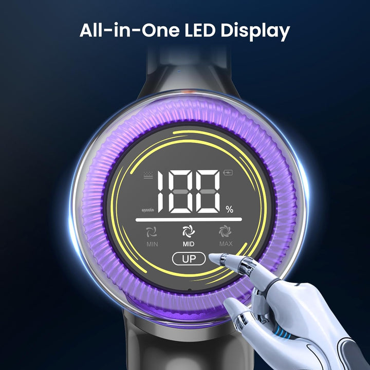 Furenvast - High-Performance Cordless Vacuum Cleaner with Sm
