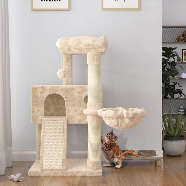 Furenvast - SHA CERLIN 36-Inch Cat Tree Tower with Hammock &