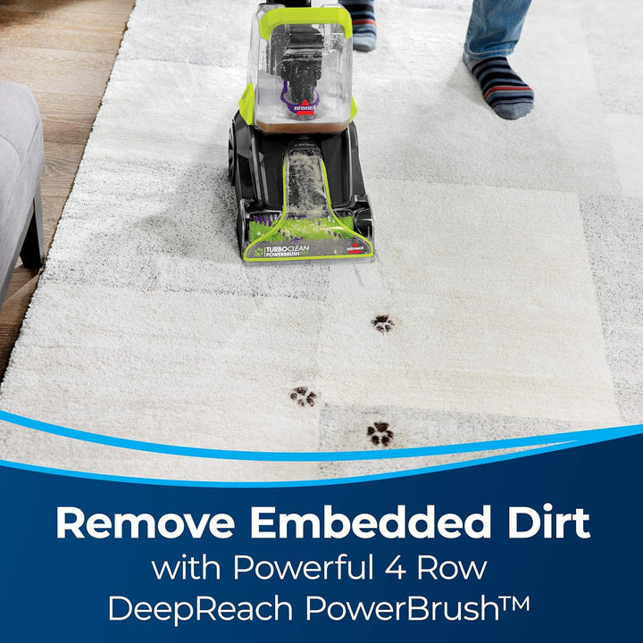 Furenvast - Bissell TurboClean PowerBrush Pet Carpet Cleaner