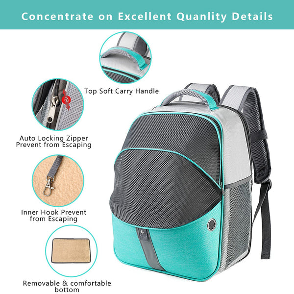 Furenvast - ELLONI Expandable Cat Backpack Carrier – Premium