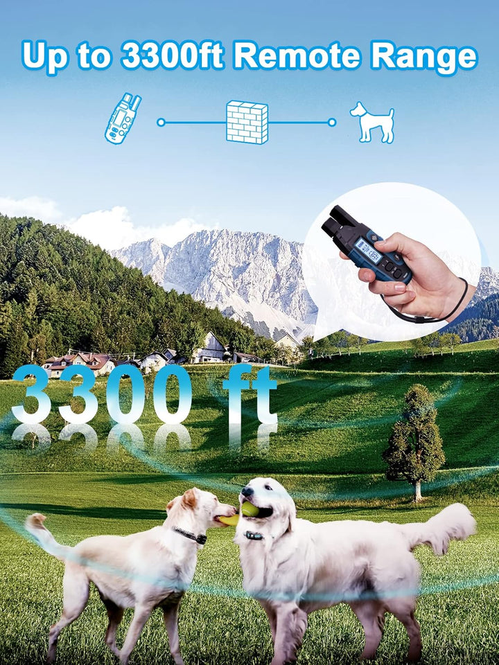Furenvast - BOUSNIC Dual-Dog Training Collar System: Waterpr