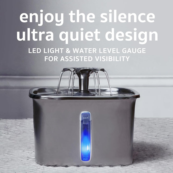 Furenvast - Veken Award-Winning Stainless Steel Pet Water Fo