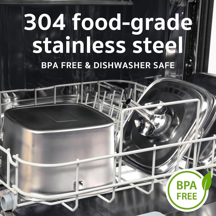 Furenvast - Veken Award-Winning Stainless Steel Pet Water Fo