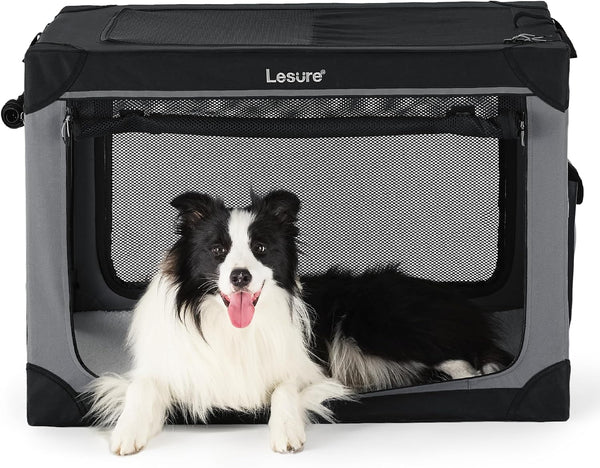 Furenvast - LE SURE Soft Collapsible Dog Crate - 36-Inch Por