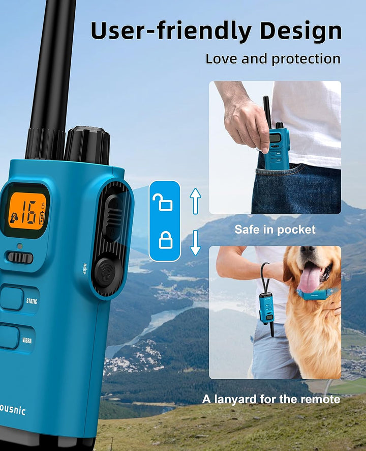 Furenvast - Bousnic Professional Dog Training Collar with Re
