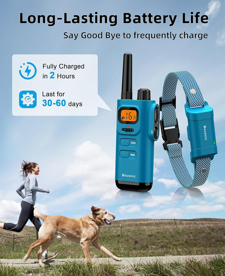 Furenvast - Bousnic Professional Dog Training Collar with Re