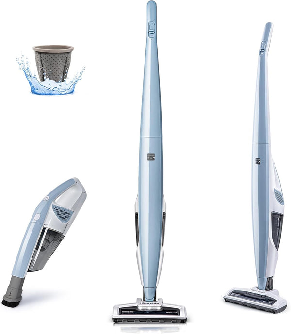 Kenmore DS1020 16V Akku-Staubsauger – Leichtes 2-in-1-Handgerät mit LED-Scheinwerfer und 2-stufiger Leistungsregelung für vielseitiges Reinigen