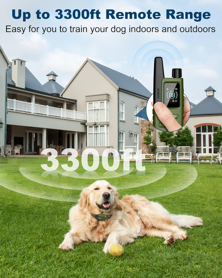 Furenvast - Jugbow 3300FT Dog Training Collar with Remote – 