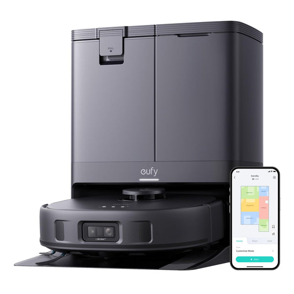 eufy X10 Pro Omni Robot Vacuum & Mop, 8,000 Pa Suction, AI Obstacle Detection, Self-Maintenance