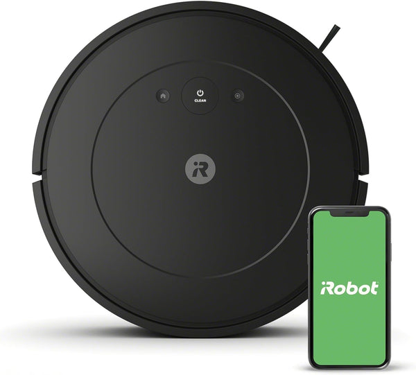 iRobot Roomba Vac Essential Q011 Roboterstaubsauger – Starke Saugkraft, Alexa-kompatibel, Reinigung mehrerer Oberflächen, intelligente Navigation, Selbstaufladung und leiser Betrieb